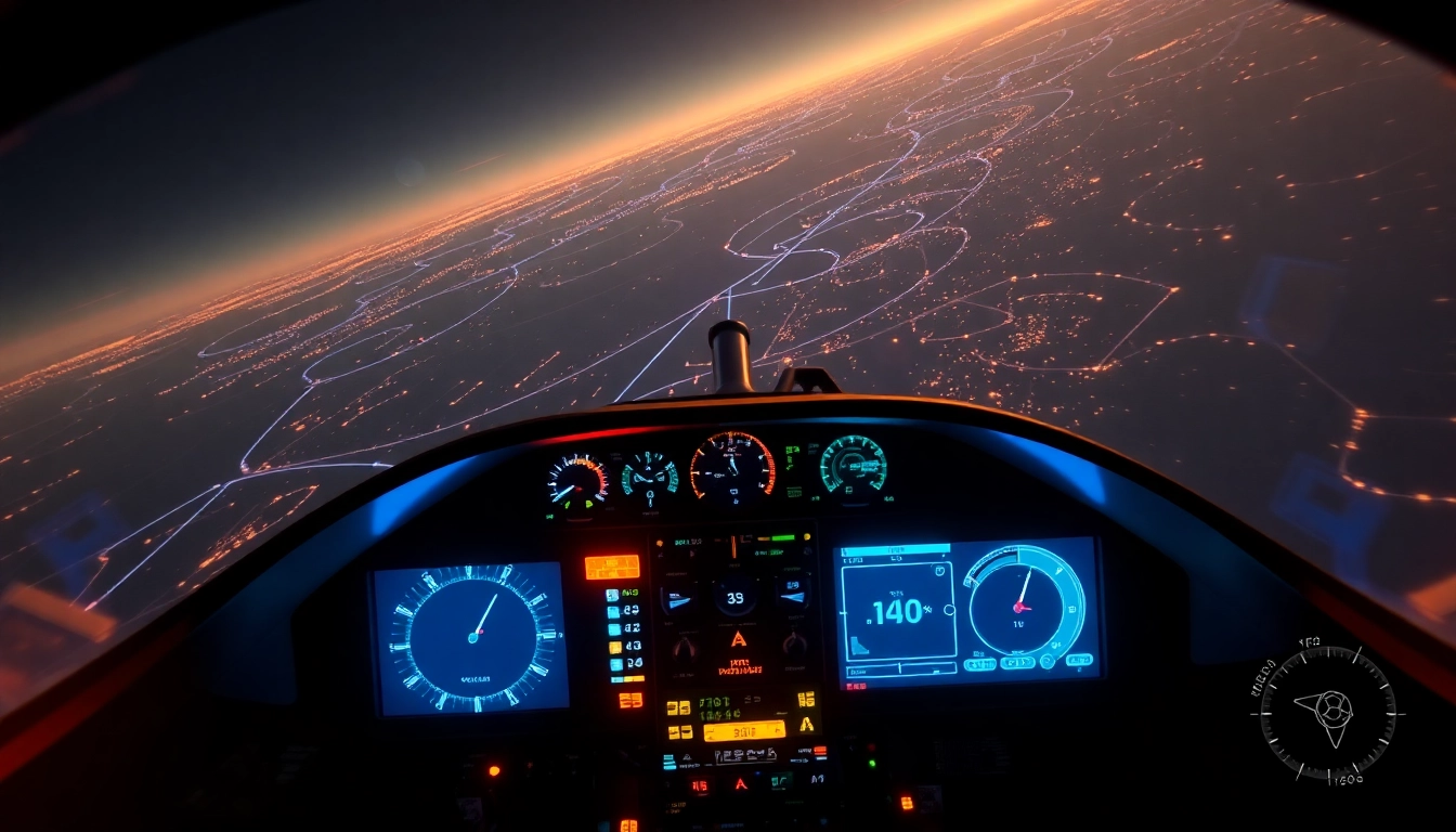 The Aviator Game interface showing a dynamic flying scene with colorful visuals and strategic controls for immersive betting experience.