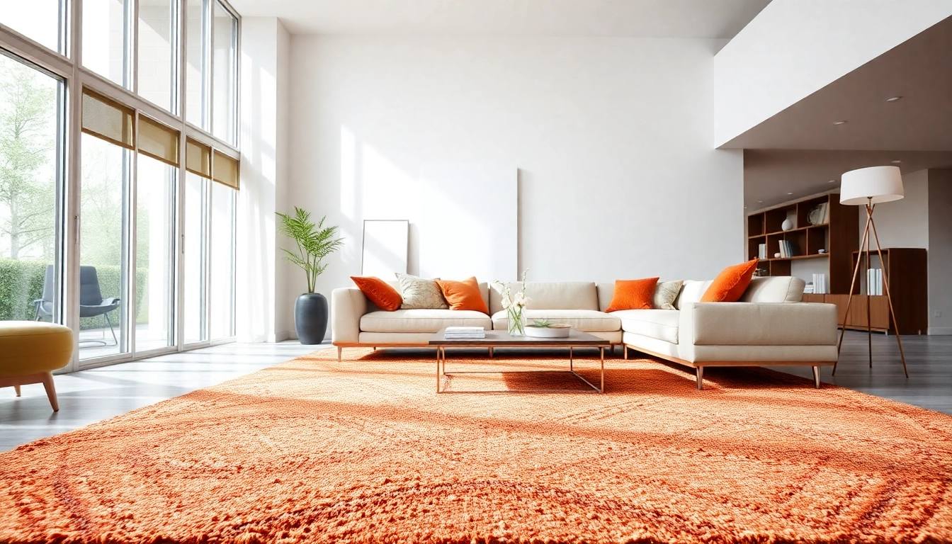 Showcase of stylish Tappeti moderni Milano in a modern living space with bright lighting and