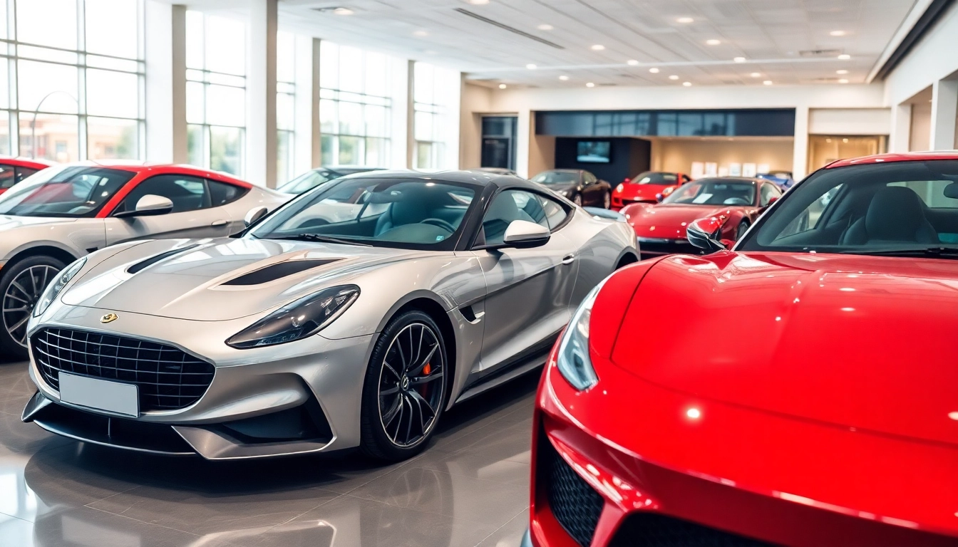 High-quality compro auto sportive with sleek design and powerful engine on showroom floor